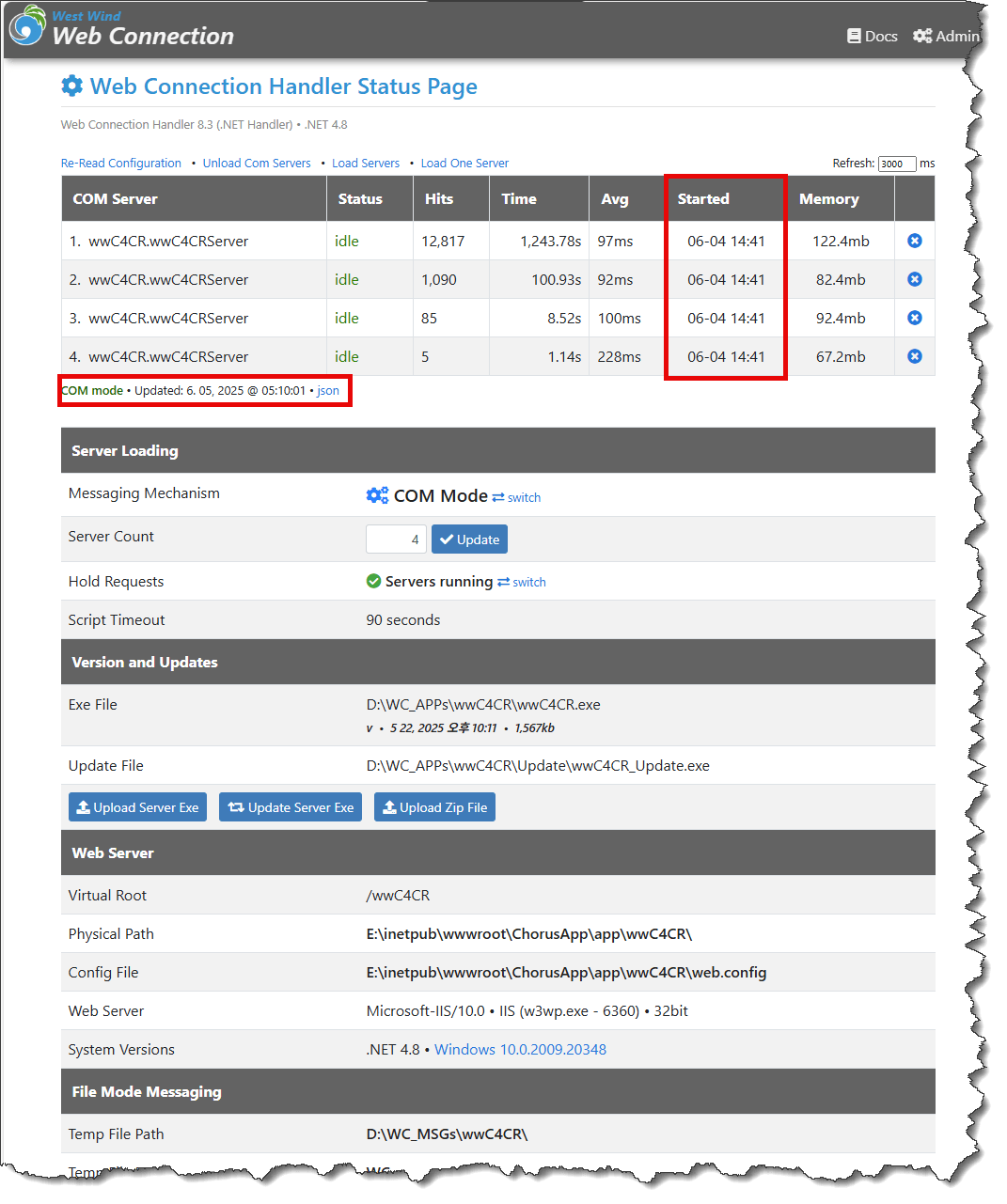 Unloading COM EXEs In WWWC 8 0 West Wind Technologies Support